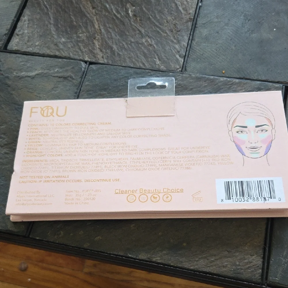 Beauty For You Cream Color Correcting Palette - Concealer Set
